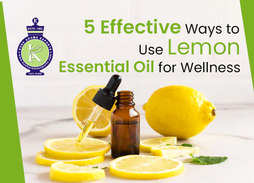 Lemon essential oil manufacturer